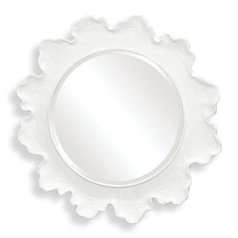 Sea Coral Round Mirror