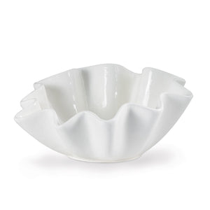 Ruffle Ceramic Bowl Large