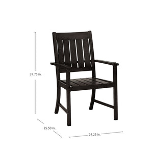 Croquet Aluminum Arm Chair
