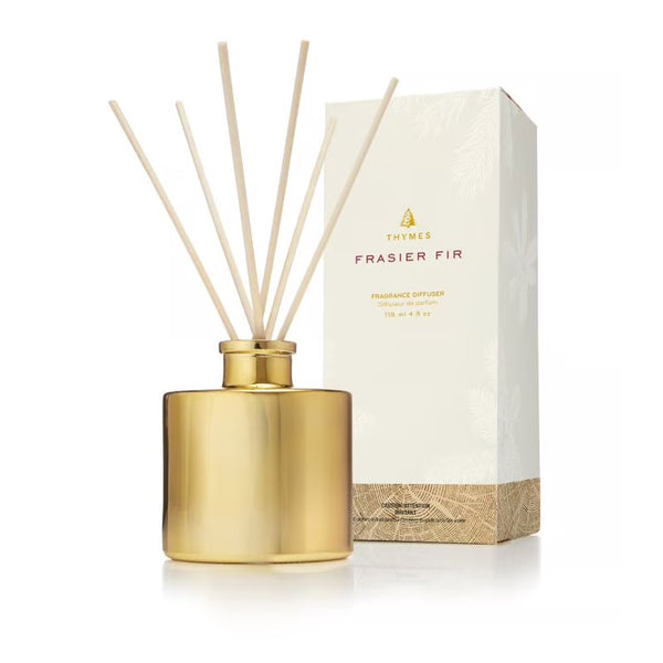 Frasier Fir Golded Reed Diffuser Petite Gold