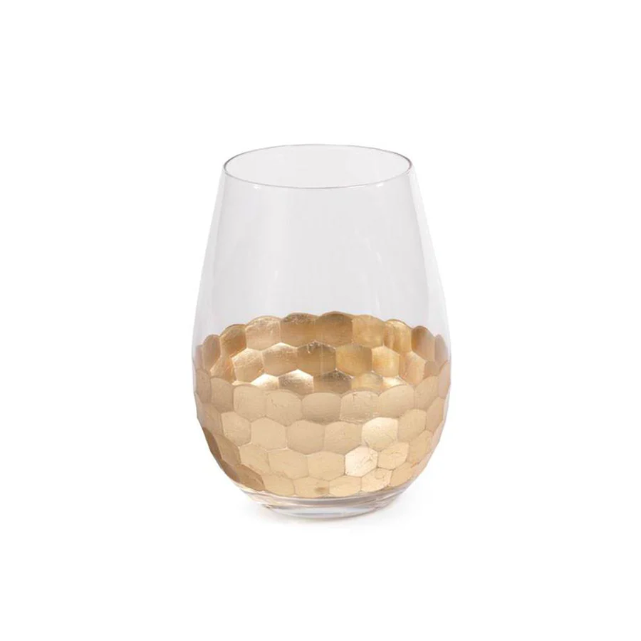 Fex Cut Stemless Wine Glass