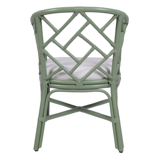 Hampton Chippendale Rattan Barrel Chair - BACKORDER