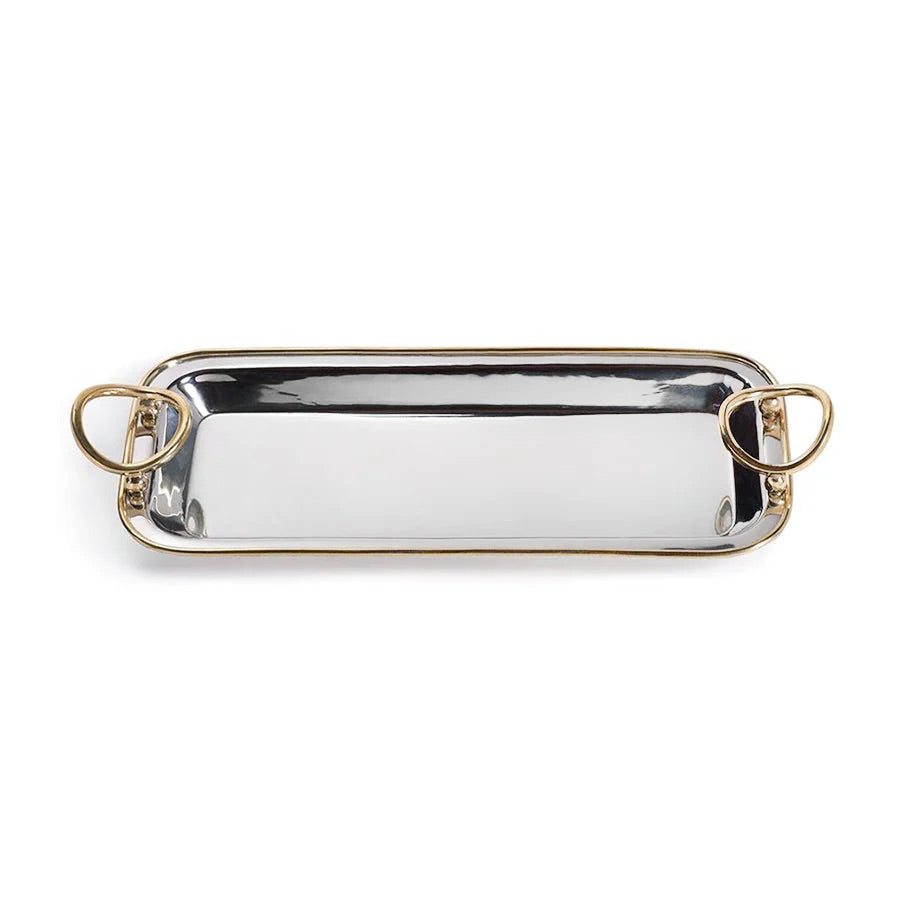 Nickel and Gold Tray
