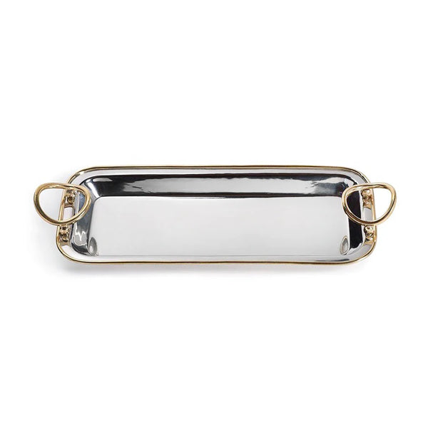 Nickel and Gold Tray
