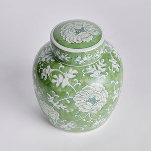 Imperial Lotus Lidded Jar