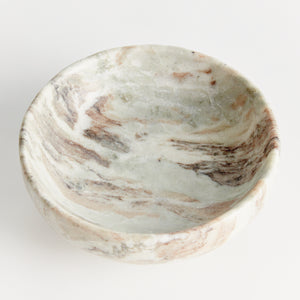 Josephine Marble Footed Bowl