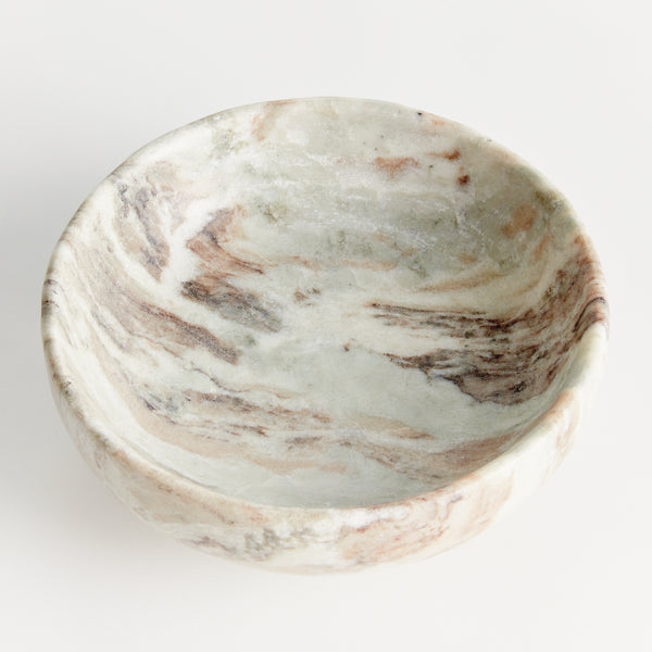 Josephine Marble Footed Bowl