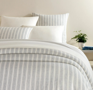 Lush Linen Stripe Duvet Cover