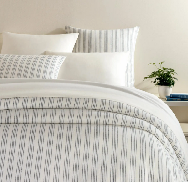 Lush Linen Stripe Duvet Cover