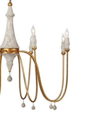 Clay Chandelier