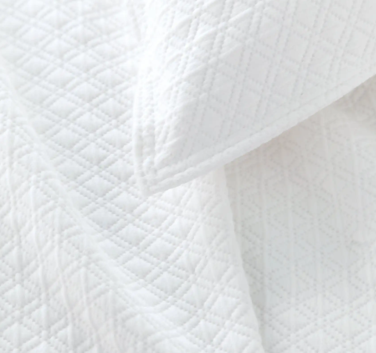Diamond Matelasse Coverlet