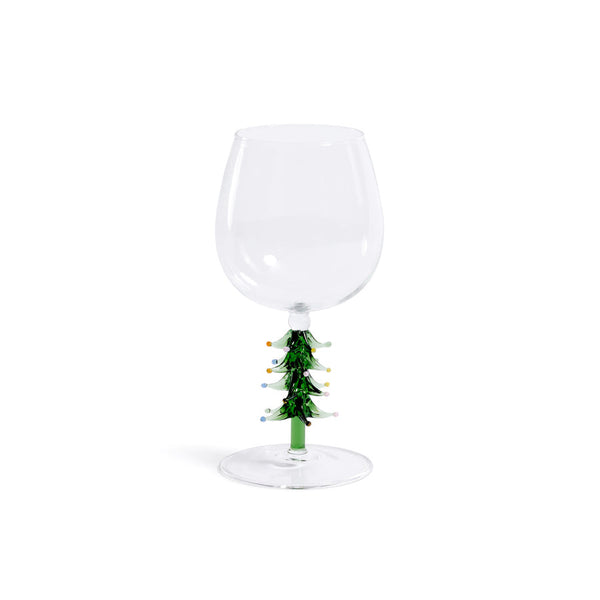 Treetop Cheers Wine Glass