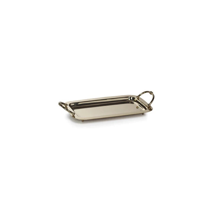 Manetta Alloy and Brass Tray
