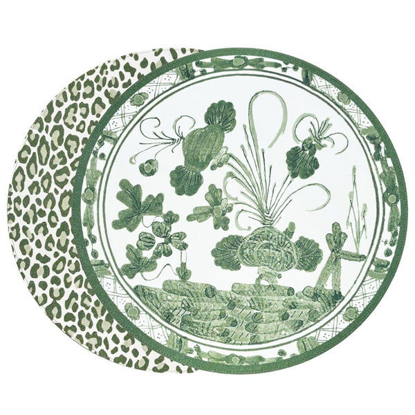 Faenza and Leopard Reversible Placemats Set of 4