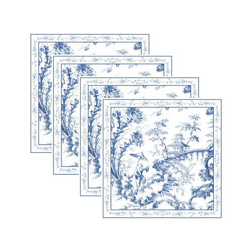 Chinoiserie Napkins Set of 4