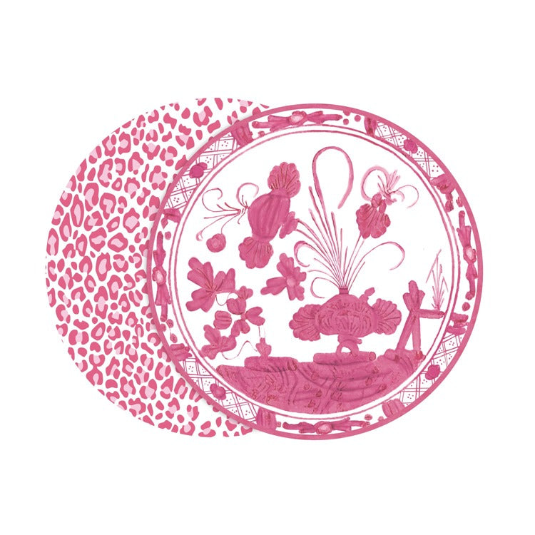 Faenza and Leopard Reversible Placemats Set of 4