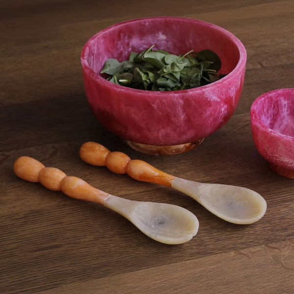 Resin Rio Bubble Salad Servers
