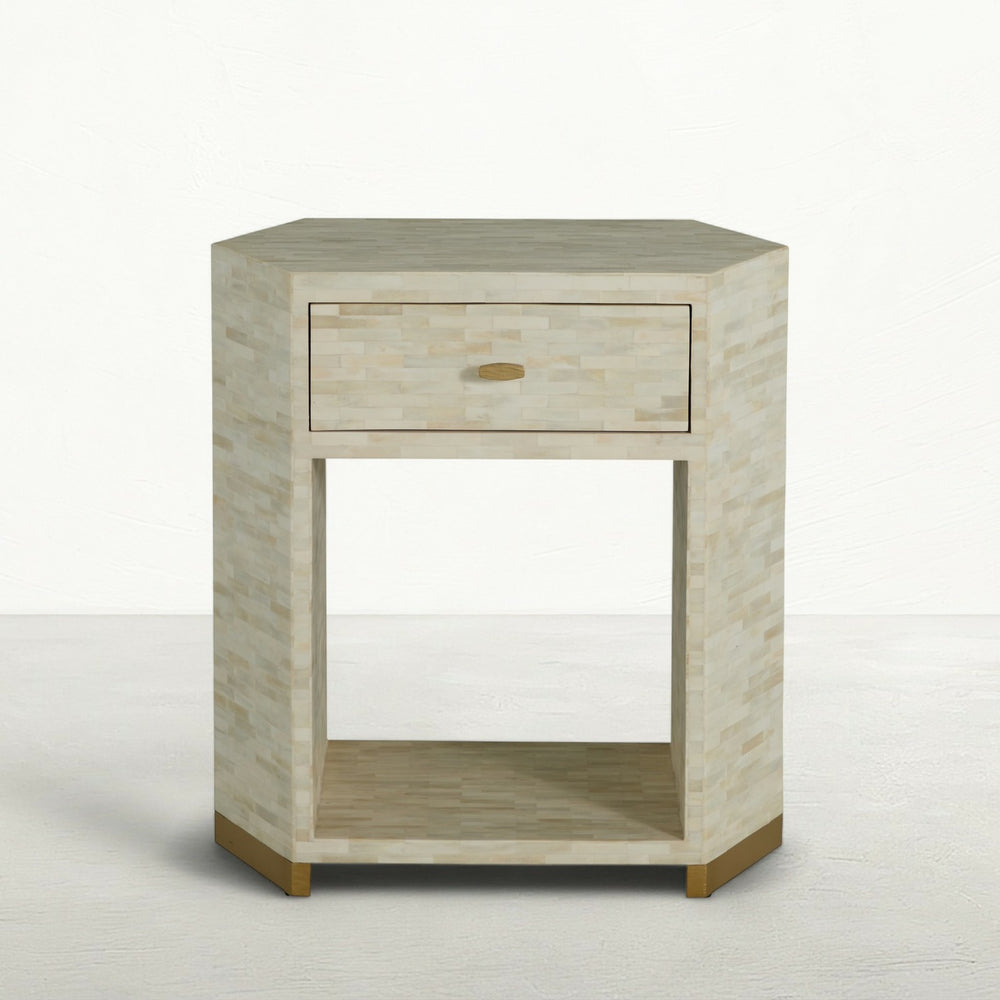 Windsor Bone Inlay Nightstand