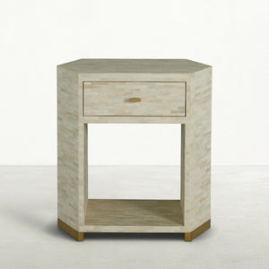 Windsor Bone Inlay Nightstand