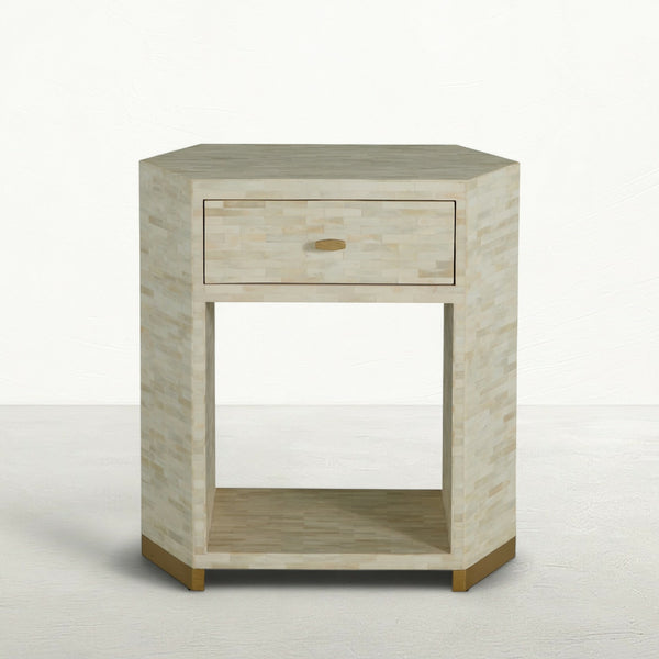 Windsor Bone Inlay Nightstand