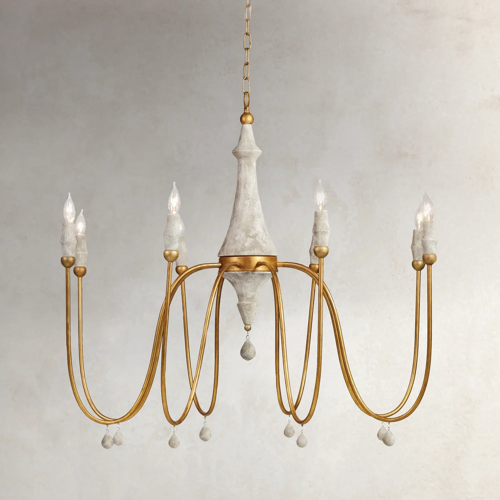 Clay Chandelier