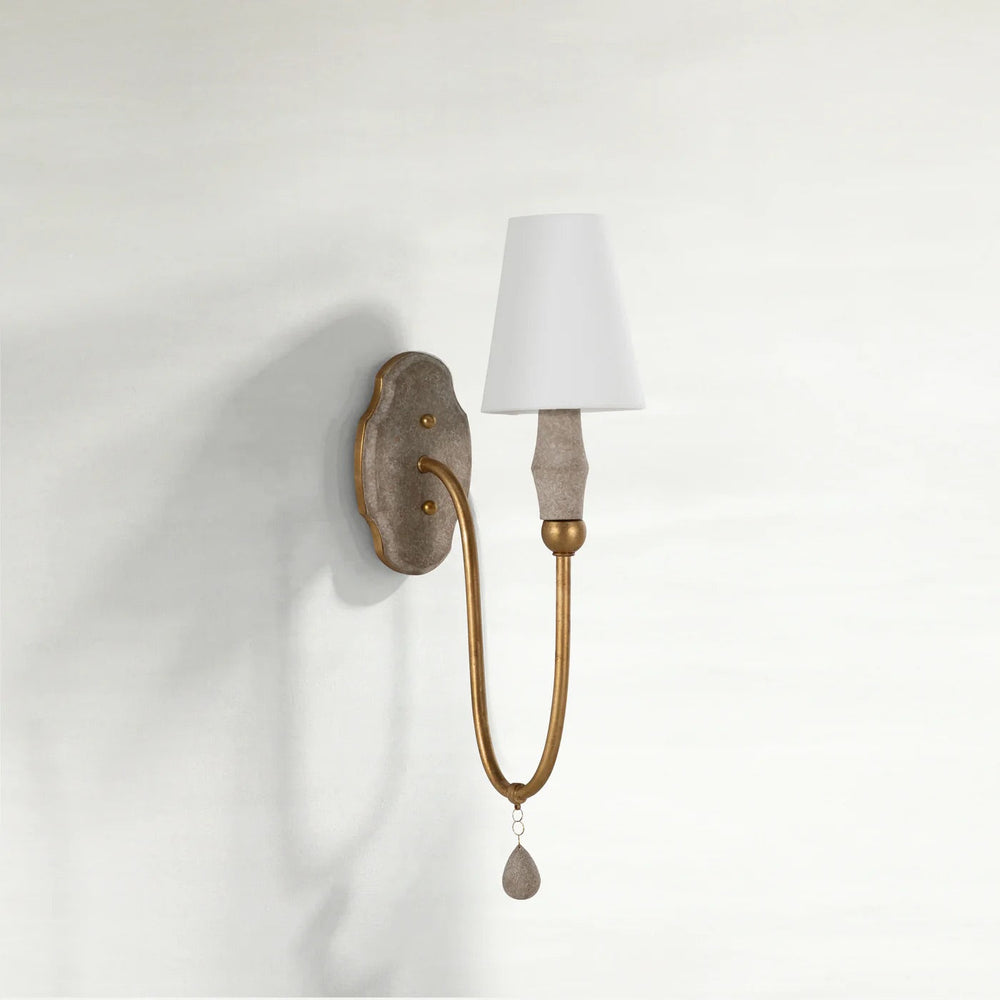 Clay Sconce Single